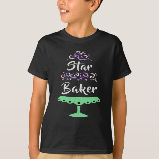Bäckerei Backkuchen Backkuchen Bake Geschenk T-Shirt (Vorderseite)
