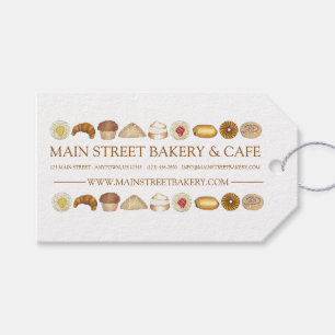 Bäckerei Backwaren Konditorei Konditorei Geschenkanhänger