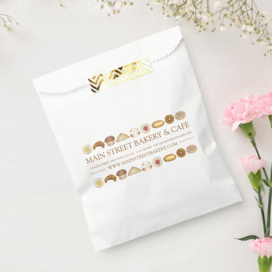 Bäckerei Backwaren Konditorei Konditorei Geschenktütchen (Versiegelt)