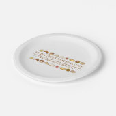 Bäckerei Backwaren Konditorei Konditorei Pappteller (Schrägansicht)