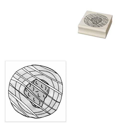 Bäckerei Backwaren Obst Dänisches Gebäck Gummistempel (Stempel)