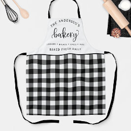 Bäckerei, Bake Fresh Daily, Buffalo Kariertes Must Schürze