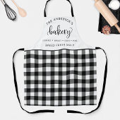 Bäckerei, Bake Fresh Daily, Buffalo Kariertes Must Schürze