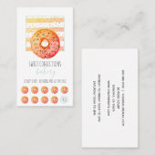 Bäckerei Baker Donut Konditorei Koch Treuekarte (Vorne/Hinten)