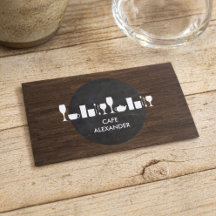 Bäckerei, Bar, Café Leben auf rustikalem Hintergru