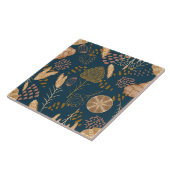 Bäckerei Bliss: Artistisches Brot und Gerste, Aqua Fliese (Seite)