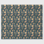 Bäckerei Bliss: Artistisches Brot und Gerste, Aqua Geschenkpapier (Flach)