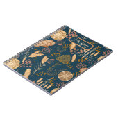 Bäckerei Bliss: Artistisches Brot und Gerste, Aqua Notizblock (Linke Seite)