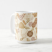 Bäckerei Bliss: Artistisches Brot und Gerste, Beig Kaffeetasse (Vorderseite Links)