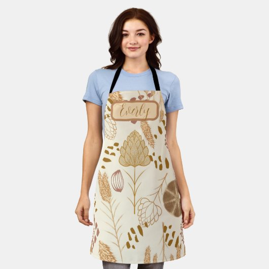 Bäckerei Bliss: Artistisches Brot und Gerste, Beig Schürze (Getragen)