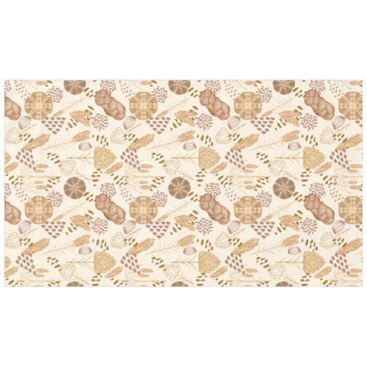 Bäckerei Bliss: Artistisches Brot und Gerste, Beig Tischdecke (Vorderseite (Horizontal))