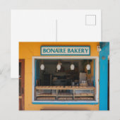 Bäckerei Bonaire Postkarte (Vorne/Hinten)
