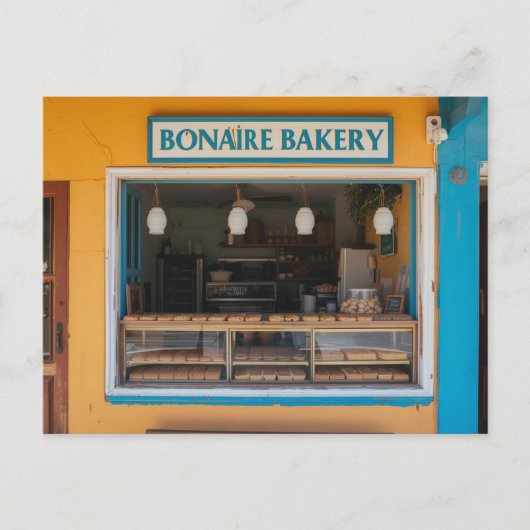 Bäckerei Bonaire Postkarte (Vorderseite)