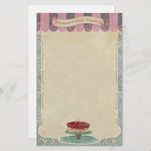 Bäckerei Boutique Backwaren und Konditorei Unterku Briefpapier (Vorne/Hinten)