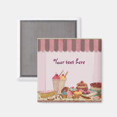 Bäckerei Boutique Kuchen - Patisserie Magnet (Vorderseite/Rückseite)