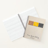 Bäckerei Bretzel Weizen Donut Koch Backen Notizblock (Innenseite)