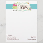 Bäckerei-Briefkopf Briefbogen (Vorderseite)