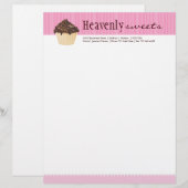 Bäckerei-Briefkopf Briefbogen (Vorne/Hinten)