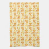 Bäckerei Brot Leckereien Geschirrtuch (Vertikal)