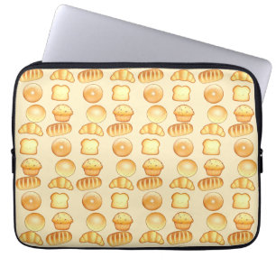 Bäckerei Brot Leckereien Laptopschutzhülle