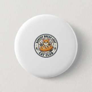 Bäckerei-Brotlaib-Katze-Katze-Mama-Geschenkidee -  Button