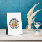 Bäckerei Brotlaib Katze Katzen-Mutter-Geschenkidee Fotoplatte (Seite)