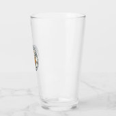 Bäckerei Brotlaib Katze Katzenmutter Geschenkidee Glas (Links)