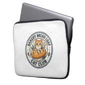Bäckerei Brotlaib Katze Katzenmutter Geschenkidee  Laptopschutzhülle (Vorderseite Links)