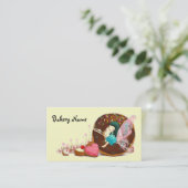 Bäckerei Business Card Fee Visitenkarte (Stehend Vorderseite)