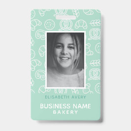 Bäckerei Business Foto Personalisiert Ausweis