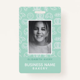 Bäckerei Business Foto Personalisiert Ausweis
