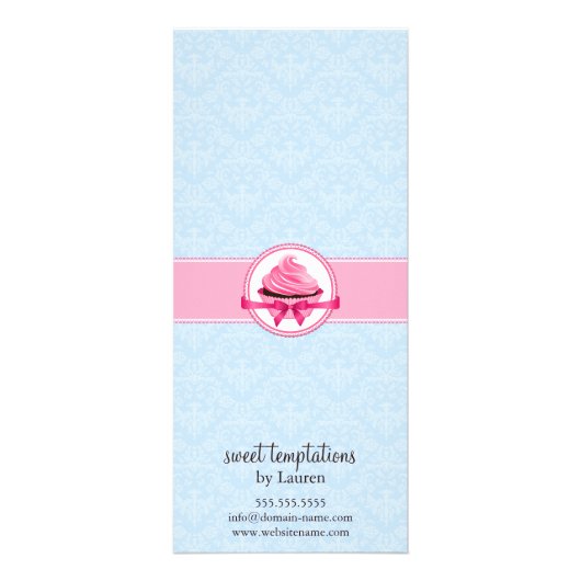 Bäckerei Business Rack Cards Werbekarte (Hinten)