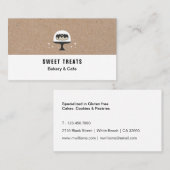 Bäckerei & Café Visitenkarte (Vorne/Hinten)
