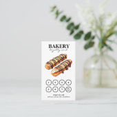Bäckerei Cakes QR Code Loyalität Karte (Stehend Vorderseite)