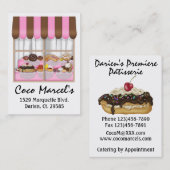 Bäckerei / Catering Visitenkarte ... durch SRF (Vorne/Hinten)