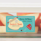 Bäckerei Cookie Business Stickers Etiketten (Befestigt)