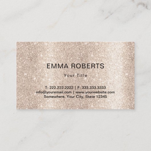 Bäckerei Cupcake Moderne Gold Konditorei Kuchen Visitenkarte (Rückseite)