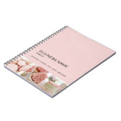 Bäckerei Cupcakes Cake Shop Business Notizblock (Linke Seite)