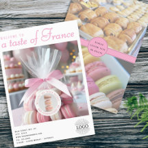 Bäckerei Custom 3 Fotos Flyer