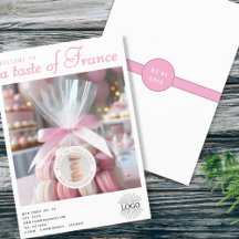 Bäckerei Custom Foto Flyer