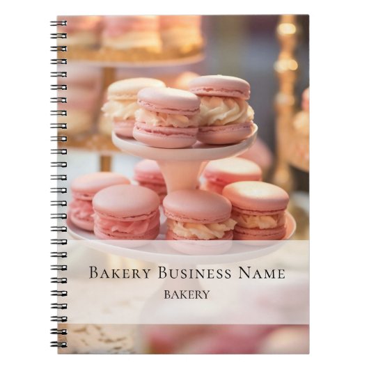 Bäckerei Custom Foto Social Media QR Code Notizblock (Vorderseite)