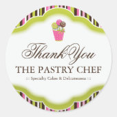 Bäckerei Danke Stickers (Vorderseite)