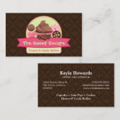 Bäckerei Desserts Visitenkarte (Vorne/Hinten)