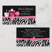 Bäckerei Desserts Visitenkarte (Vorne/Hinten)