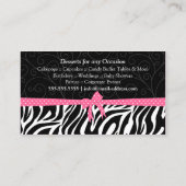 Bäckerei Desserts Visitenkarte (Rückseite)