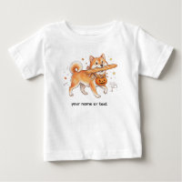 Bäckerei-Dieb Shiba Inu - Süßer Hund trägt Französ