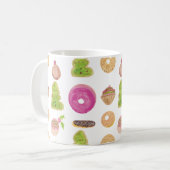 Bäckerei Donut Shop Weihnachtsartikel Kaffeetasse (Vorderseite Links)