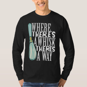 Bäckerei-Donut, wo es einen Schneebesen-Gebäckkuch T-Shirt