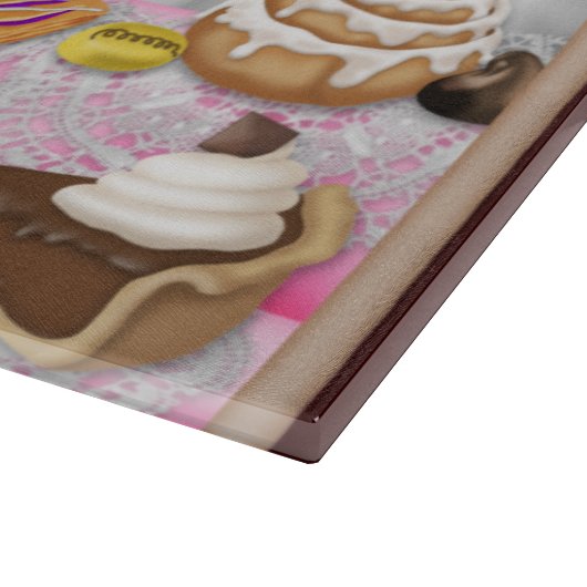 Bäckerei-Fensterglasschneidenbrett Schneidebrett (Ecke)