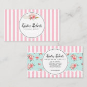 Bäckerei & Floral Business Card Visitenkarte (Vorne/Hinten)